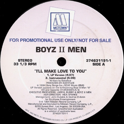 Boyz II Men I'll Make Love To You Vinyl 12" USED