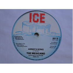 The Mexicano Annie's Song Vinyl 7" USED