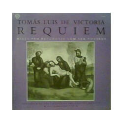 Tomás Luis De Victoria / The Choir Of The Church Of The Advent, Boston / Edith Ho Requiem (Missa Pro Defunctis Cum Sex Vocibus) Vinyl LP USED
