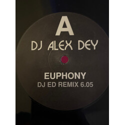DJ Alex Dey Euphony VINYL 12" USED