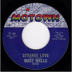 Mary Wells Strange Love Vinyl 7" USED