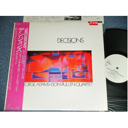 George Adams - Don Pullen Quartet Decisions Vinyl LP USED