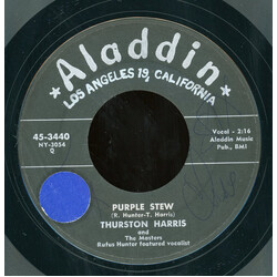 Thurston Harris Purple Stew / I Hear A Rhapsody Vinyl 7" USED