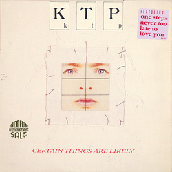 Kissing The Pink Certain Things Are Likely Vinyl LP USED