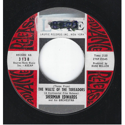 Sherman Edwards And His Orchestra (Theme From) The Waltz Of The Toreadors / Elise Vinyl 7" USED