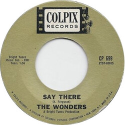 The Wonders (7) Say There / Marilyn Vinyl 7" USED