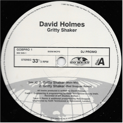 David Holmes Gritty Shaker Vinyl 12" USED
