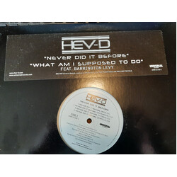 Heavy D Never Did It Before/What Am I Supposed To Do USED VINYL 12INCH SINGLE PROMO
