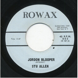 Stu Allen (2) / The Bloopers Jordon Blooper / Morse Code Vinyl 7" USED