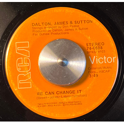 Dalton, James & Sutton We Can Change It / Esatoria Vinyl 7" USED