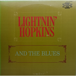 Lightnin' Hopkins And The Blues Vinyl LP USED