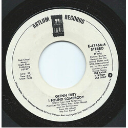 Glenn Frey I Found Somebody Vinyl 7" USED