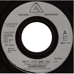 Showaddywaddy Pretty Little Angel Eyes Vinyl 7" USED