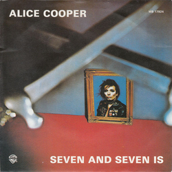 Alice Cooper Seven And Seven Is Vinyl 7" USED