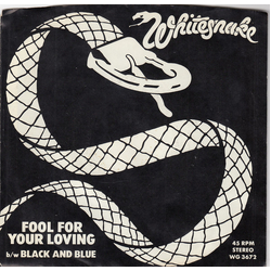 Whitesnake Fool For Your Loving Vinyl 7" USED