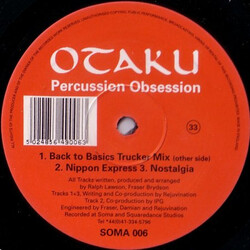 Otaku Percussion Obsession Vinyl 12" USED