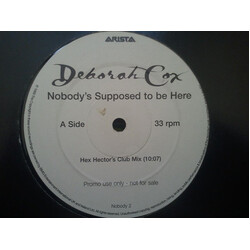 Deborah Cox Nobody's Supposed To Be Here Vinyl 12" USED