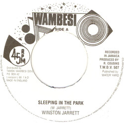Winston Jarrett Sleeping In The Park Vinyl 7" USED