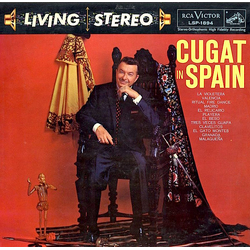 Xavier Cugat And His Orchestra Cugat In Spain Vinyl LP USED