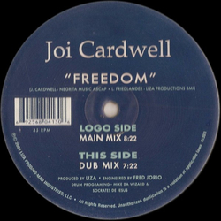 Joi Cardwell Freedom Vinyl 12" USED