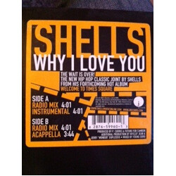 Shells Why I Love You Vinyl 12" USED