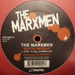 The Marxmen Bloody Murdah / Nine & Two Clips Vinyl 12" USED