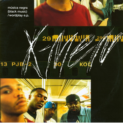 The X-Men Música Negra (Black Music) / Wordplay E.P. Vinyl 12" USED
