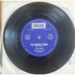 Tom Jones I'm Coming Home Vinyl 7" USED