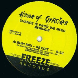 House Of Gypsies Change Is What We Need - Remixes Vinyl 12" USED