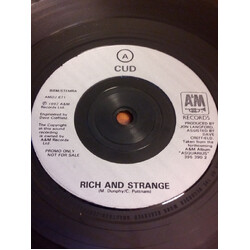 Cud Rich And Strange USED VINYL 7INCH 45 RPM SINGLE PROMO