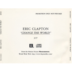 Eric Clapton Change The World CD USED