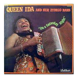 Queen Ida And The Bon Temps Zydeco Band On A Saturday Night Vinyl LP USED