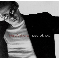 Marc Anthony I Need To Know CD USED