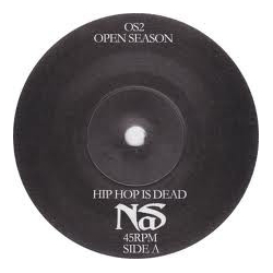 Nas / The Incredible Bongo Band Hip Hop Is Dead / Ina Gada Da Vida Vinyl 7" USED