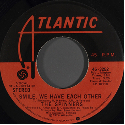 Spinners Living A Little, Laughing A Little Vinyl 7" USED