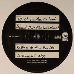 DJ 19 / Austin Leeds Diamond Dust  (Unreleased Mixes) Vinyl 12" USED