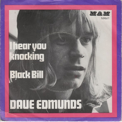 Dave Edmunds I Hear You Knocking / Black Bill Vinyl 7" USED