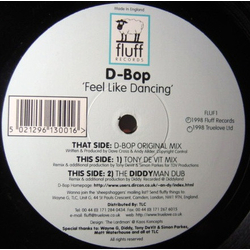 D-Bop Feel Like Dancing Vinyl 12" USED