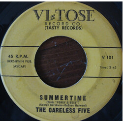The Careless Five Summertime Vinyl 7" USED