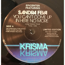 Epicenter (2) / Sandra Feva You Can't Come Up In Here No More Vinyl 12" USED
