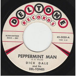 Dick Dale & His Del-Tones Peppermint Man / Surf Beat Vinyl 7" USED