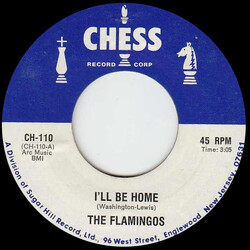 The Flamingos I'll Be Home / A Kiss From Your Lips Vinyl 7" USED
