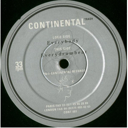Continental Trash Everybody / Everydrumbeat Vinyl 12" USED