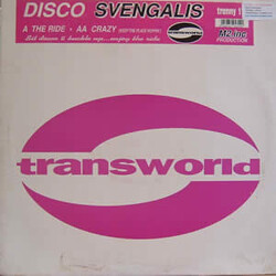 Disco Svengalis The Ride / Crazy (Keep The Place Hoppin') Vinyl 12" USED