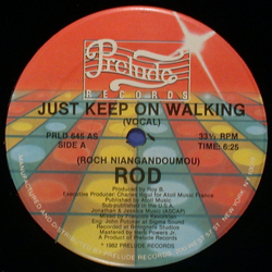 Rod Just Keep On Walking Vinyl 12" USED