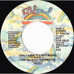 The Salsoul Orchestra Ooh, I Love It (Love Break) Vinyl 7" USED