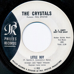 The Crystals Little Boy Vinyl 7" USED