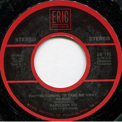 Napoleon XIV They're Coming To Take Me Away, Ha-Haa! / Photogenic, Schizophrenic You Vinyl 7" USED