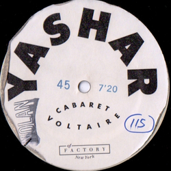 Cabaret Voltaire Yashar Vinyl 12" USED