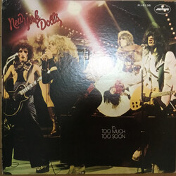 New York Dolls Too Much Too Soon Vinyl LP USED